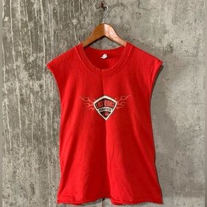Sleeveless Graphic T
